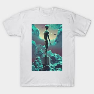 Statue of A Hero of Another World T-Shirt